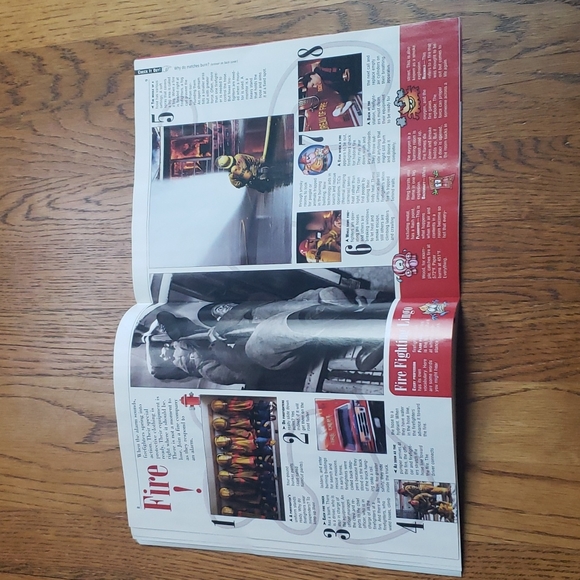 Vintage Y2K Kids Discover Magazine Firefighters Volume 13 Issue 6 June 2003 - Picture 5 of 11